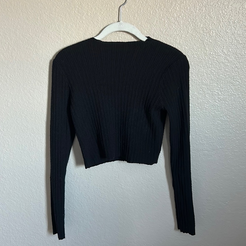 Zara cropped long sleeve